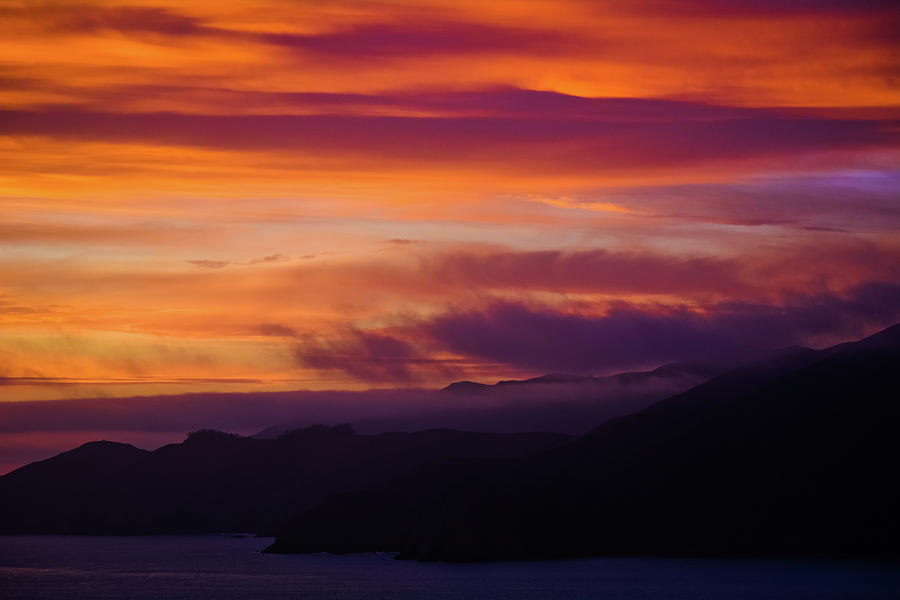 Marin Headlands Sunset Photograph by Kyle Hanson