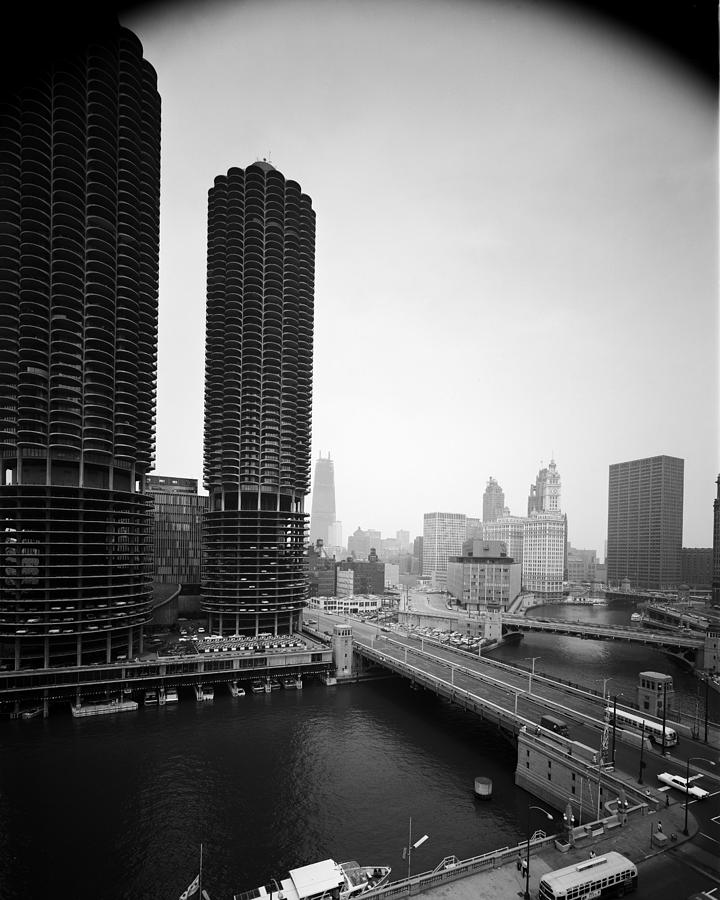 Marina City Towers By Chicago History Museum