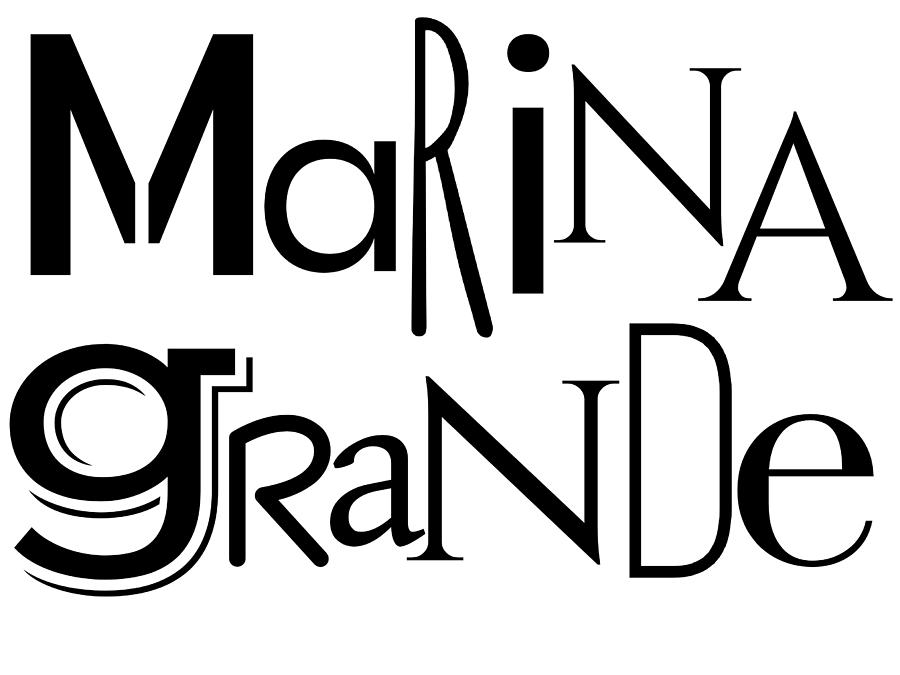 Marina Grande Wordart Two by Alice Gipson Marina Grande Wordart Two by Alice Gipson