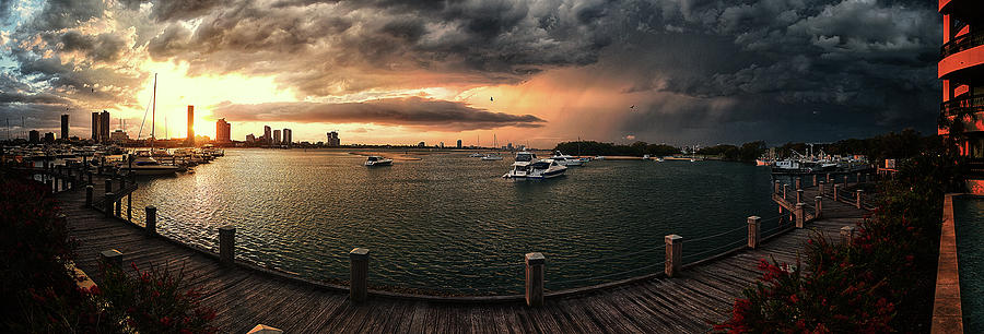 Marina Mirage panorama Photograph by Andrei SKY