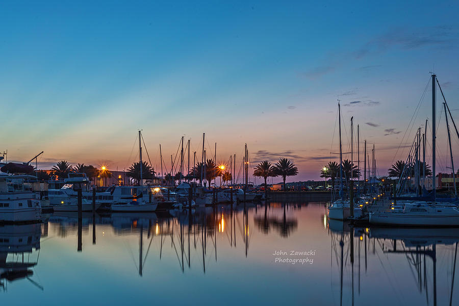 Marina Sunrise-4 by John Zawacki Marina Sunrise-4 by John Zawacki