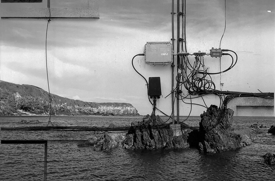 Marine Energy - (double Exposure Film Adox Silvermax) Photograph by Alfredo Lemos