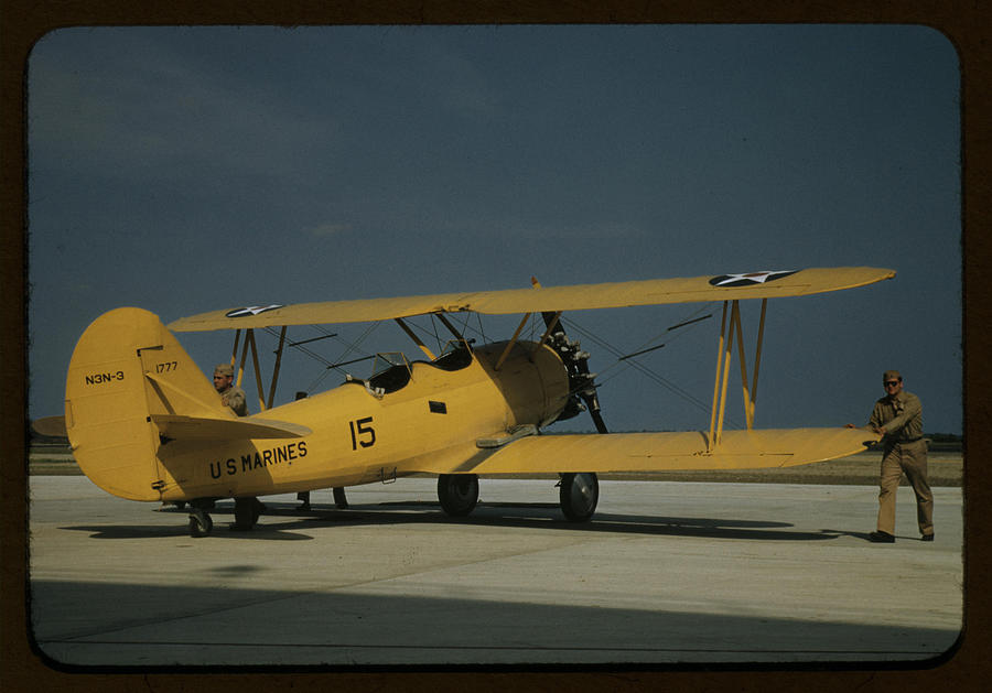 Marine power plane Painting by Palmer, Alfred T