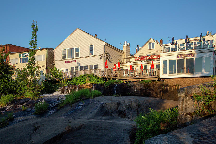Mariner's Restaurant, Camden, Me Digital Art by Andres Uribe Fine Art