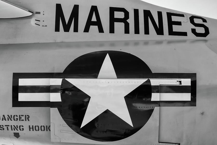 Marines Skyhawk Photograph by Chris Buff