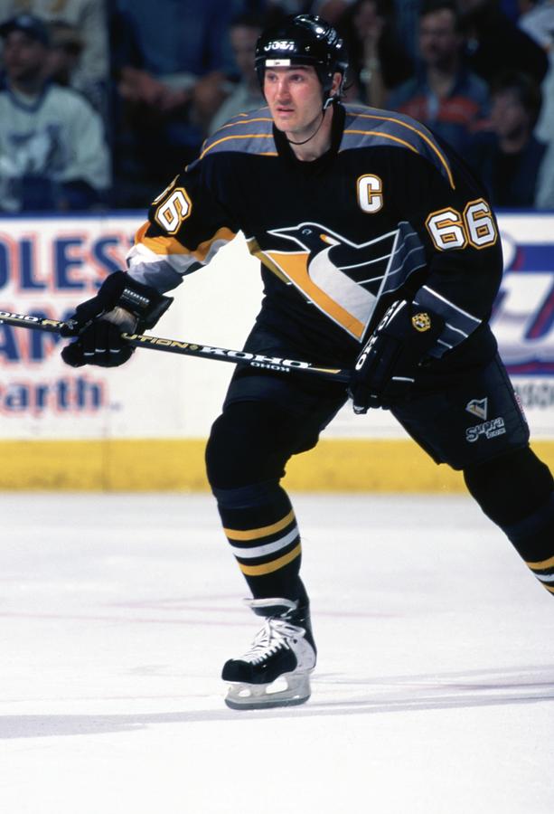 Mario Lemieux Pittsburgh Penguins by Iconic Sports Gallery