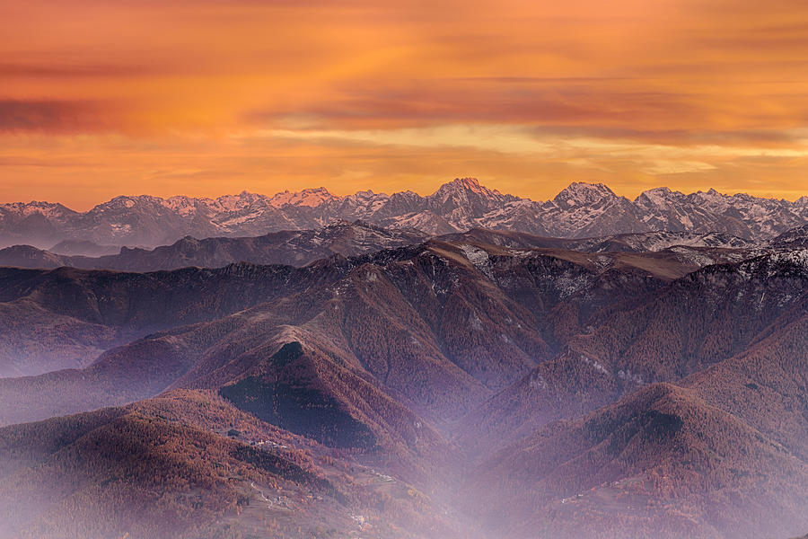 Maritime Alps Photograph by Paolo Bolla