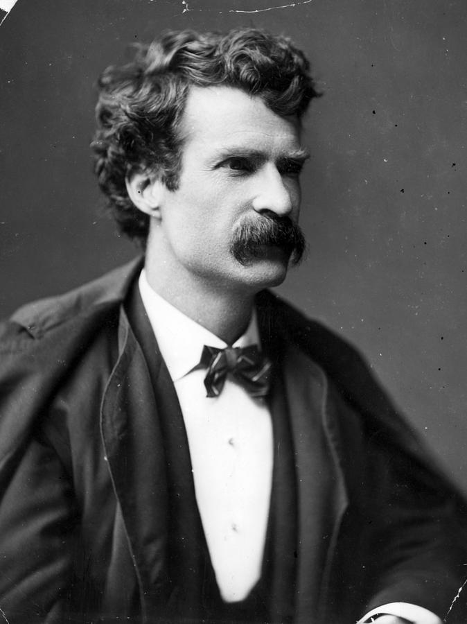 Mark Twain Photograph by Rischgitz
