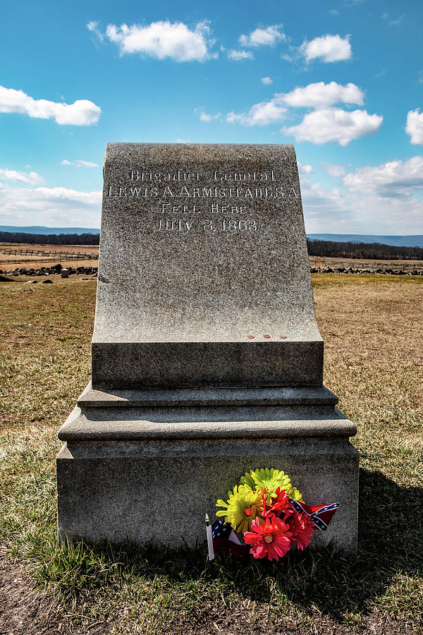 This Is Memorial To Brigade General Armistead Fell In Battle Photograph ...