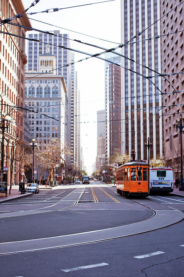 Market Street - San Francisco Photograph by William Andrew