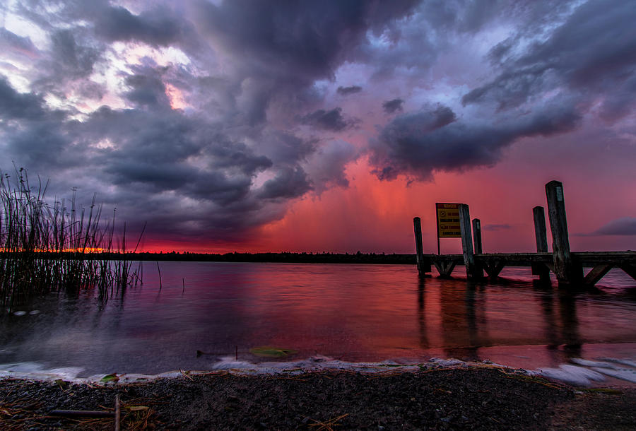 Marl Lake Moody Sunrise Photograph by Ron Wiltse