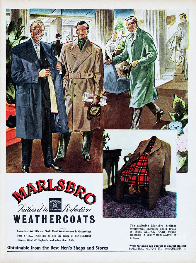 Marlsbro Weathercoats Photograph by Picture Post