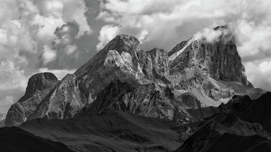 Mountain Photograph - Marmolada by Hans Partes