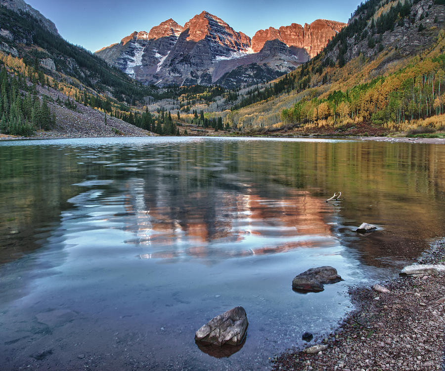 Maroon Bells Photograph by Jan Maguire Photography