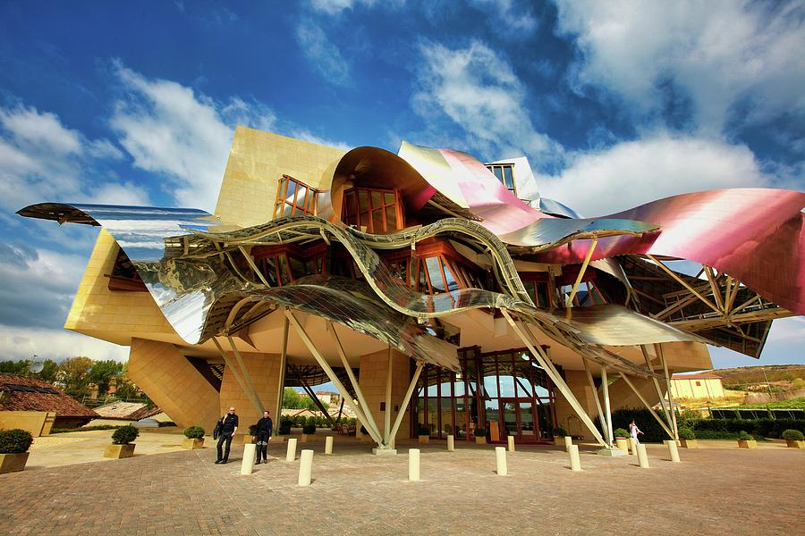 Marques De Riscal Hotel Photograph by Javier Larrea - Fine Art America