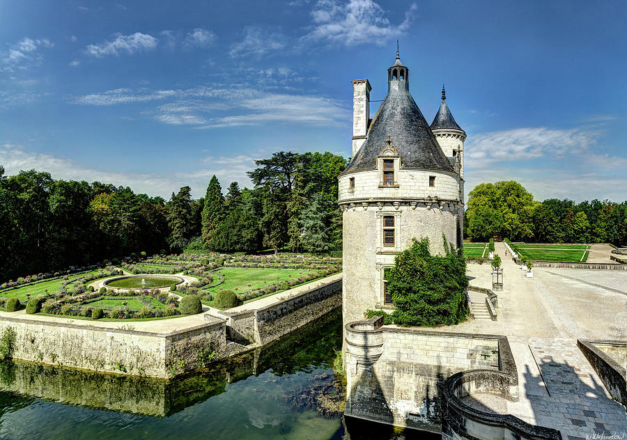 Marques Tower from Chenonceau Photograph by Weston Westmoreland