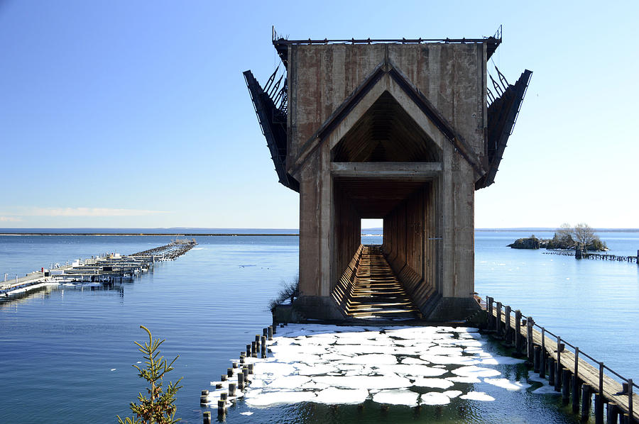 Marquette Ore Dock Cathedral Photograph by Tom Kelly