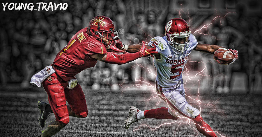 Marquise Brown Edit Mixed Media by Apollo Designs - Fine Art America