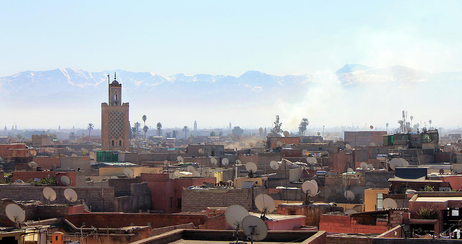Marrakesh Skyline Photograph by Jonathan Thompson