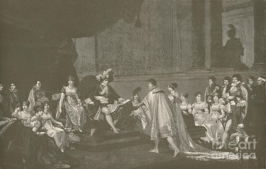 Marriage Of Prince Jerome Bonaparte Drawing by Print Collector