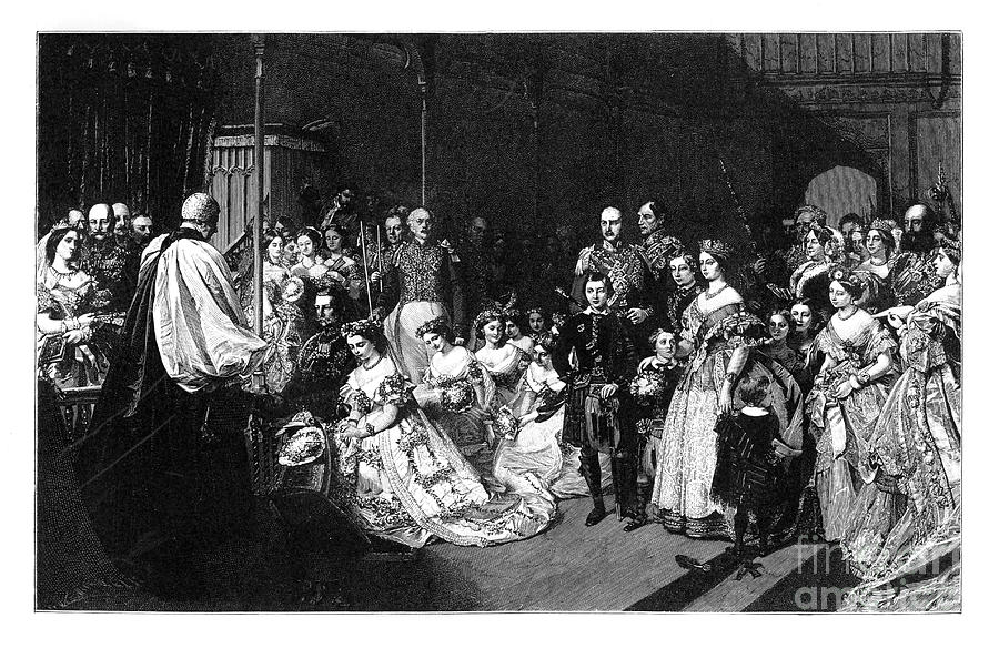 Marriage Of The Princess Royal Drawing by Print Collector