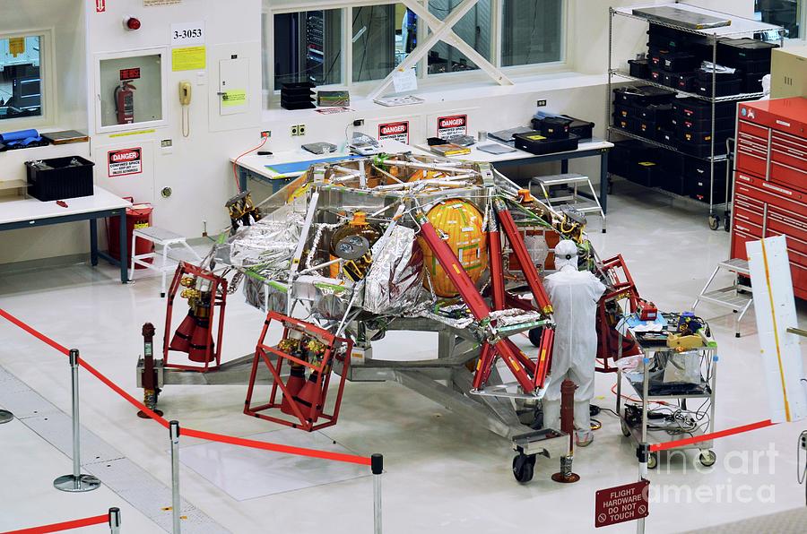 Mars 2020 Descent Stage Preparations Photograph by Nasa/jpl-caltech ...