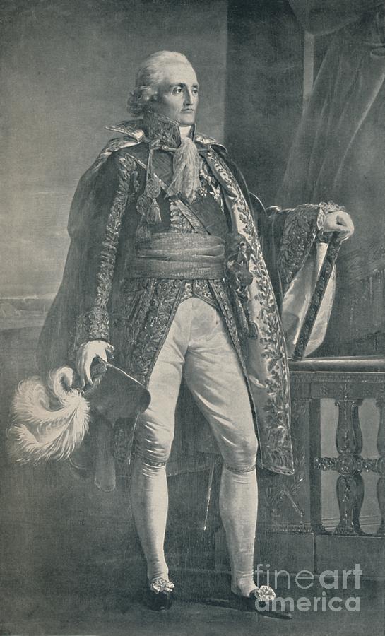 Marshal Bon-adrien Jannot De Moncey - Drawing by Print Collector