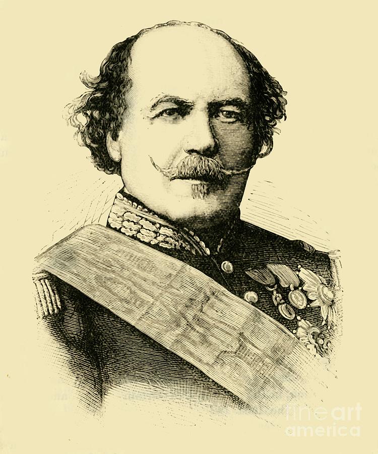 Marshal Canrobert Drawing by Print Collector