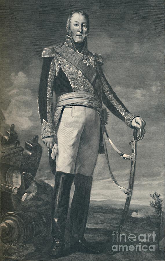 Marshal Edouard-adolphe-casimir-joseph Drawing by Print Collector