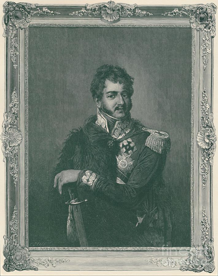Marshal Josef Anton Drawing by Print Collector