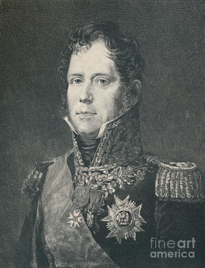 Marshal Michel Ney Drawing by Print Collector