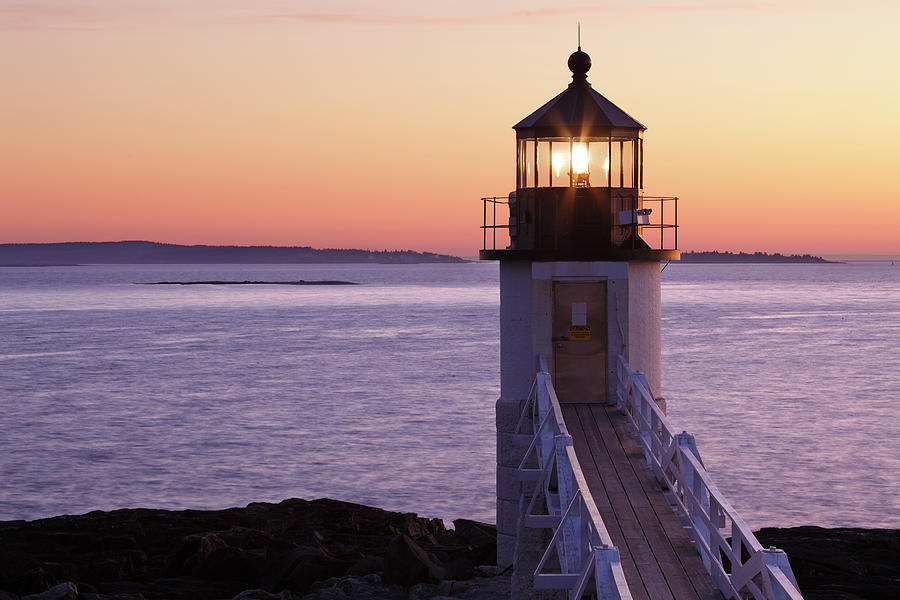 Marshall Point Lighthouse Photograph by S. Greg Panosian