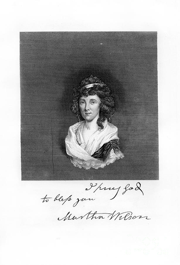 Martha Wilson, 1872 Drawing by Print Collector