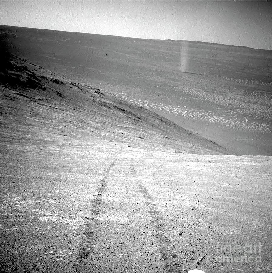 Martian Dust Devil Photograph by Nasa/jpl-caltech/science Photo Library