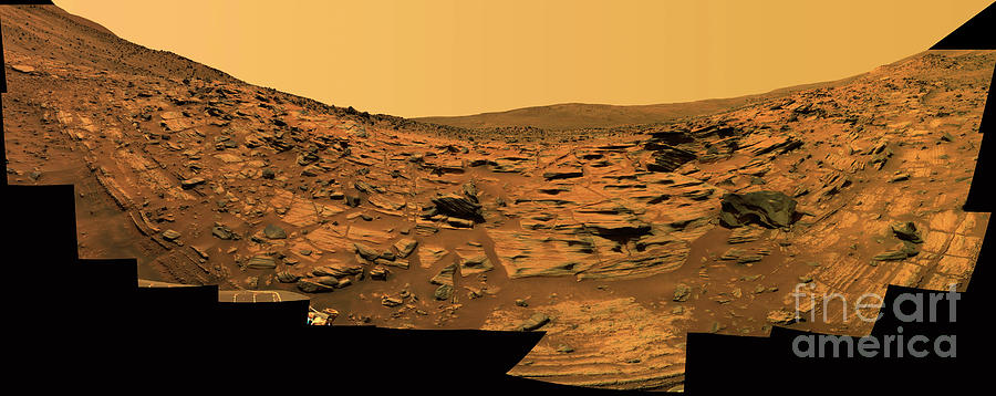 Martian Rocks Photograph by Nasa/jpl-caltech/usgs/cornell/science Photo Library