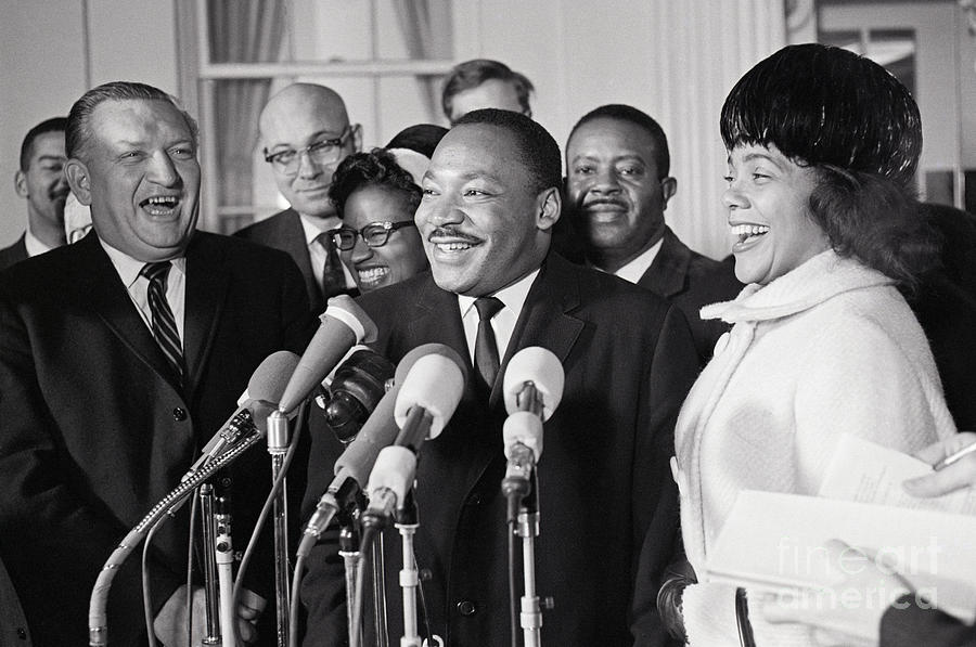 Martin Luther King And Coretta Scott Photograph by Bettmann