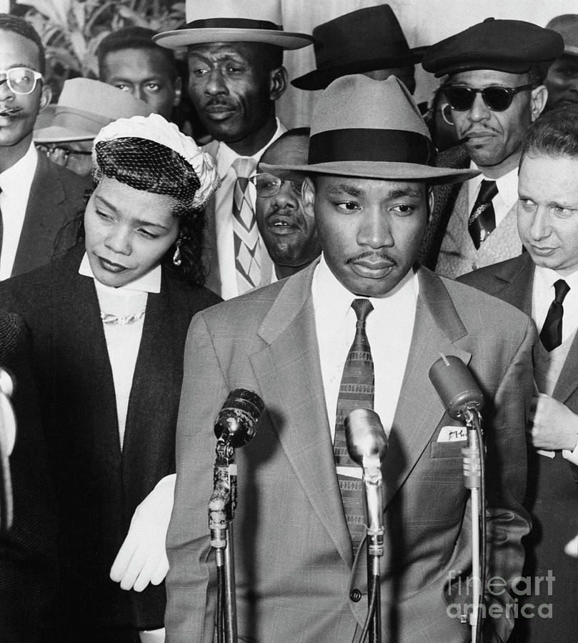 Martin Luther King Jr. After Bus Photograph by Bettmann