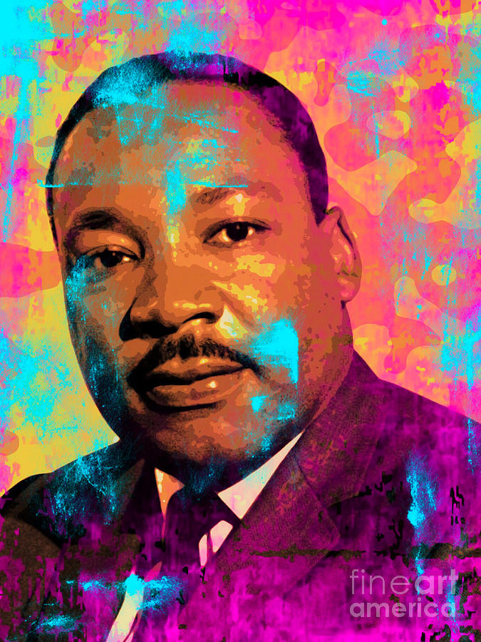 Martin Luther King Jr. Digital Art By Jonathan Palgon