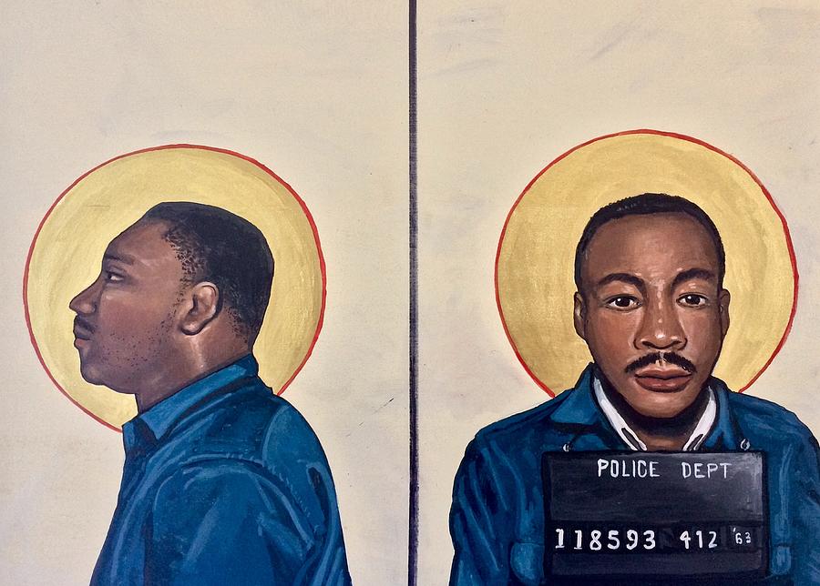 Martin Luther King Jr. Painting - Martin Luther King Jr. by Kelly Latimore Martin Luther King Jr. Painting - Martin Luther King Jr. by Kelly Latimore