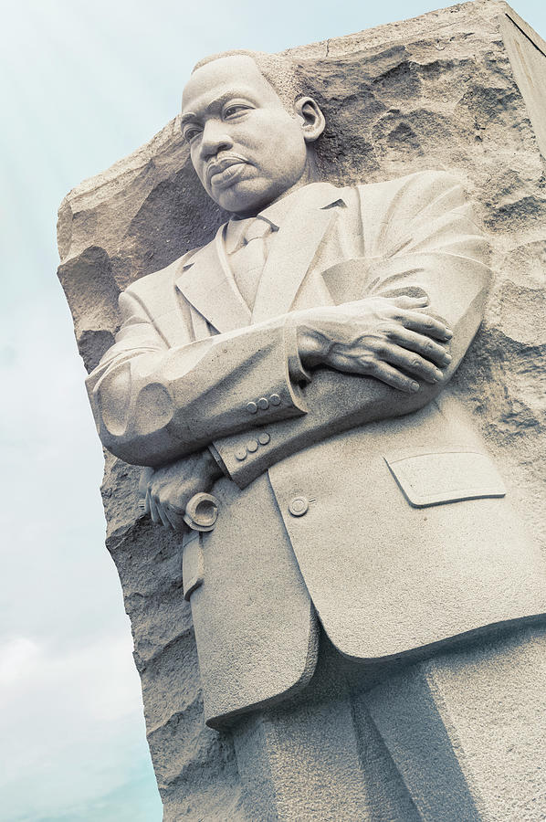 Martin Luther King Jr Memorial Washington DC Photograph by Joan Carroll