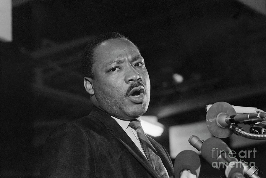 Martin Luther King Jr.s Last Speech Photograph by Bettmann