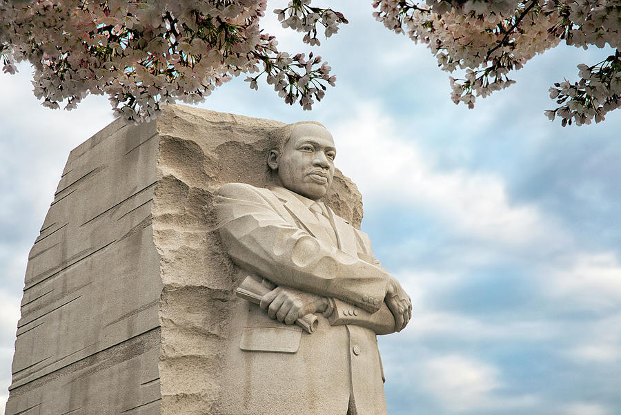 Martin Luther King Memorial Photograph by Art Cole