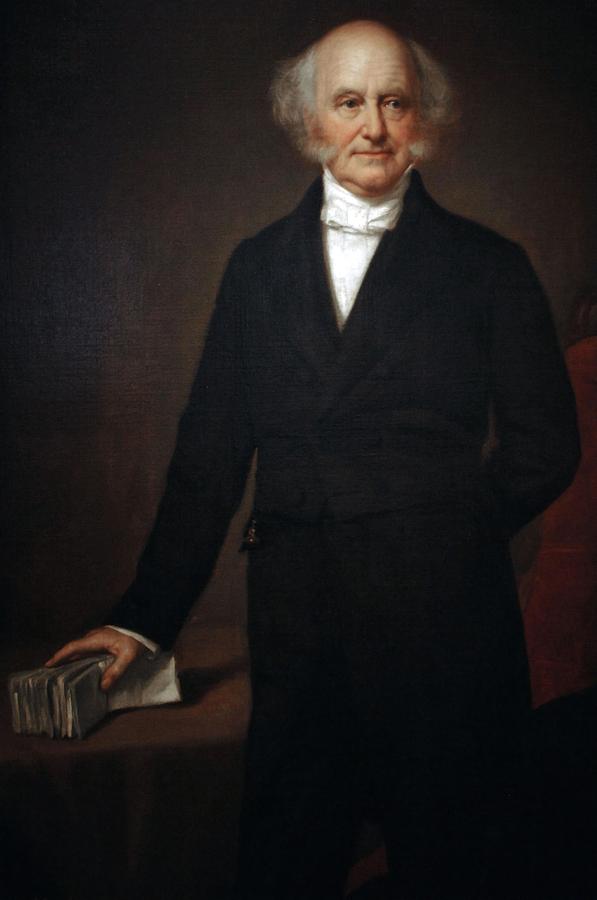 Martin Van Buren -1782-1862-. Portrait -1864- by George Peter Alexander Healy -1813-1894-. Painting by Album Martin Van Buren -1782-1862-. Portrait -1864- by George Peter Alexander Healy -1813-1894-. Painting by Album