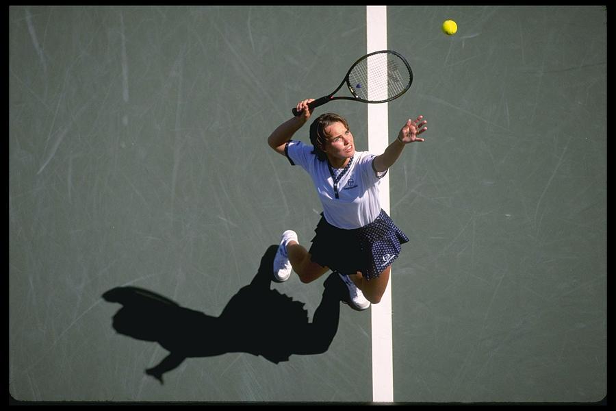 Tennis Photograph - Martina Hingis Of Switzerland by Shaun Botterill