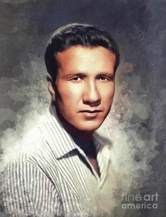 Marty Robbins, Music Legend Painting by Esoterica Art Agency