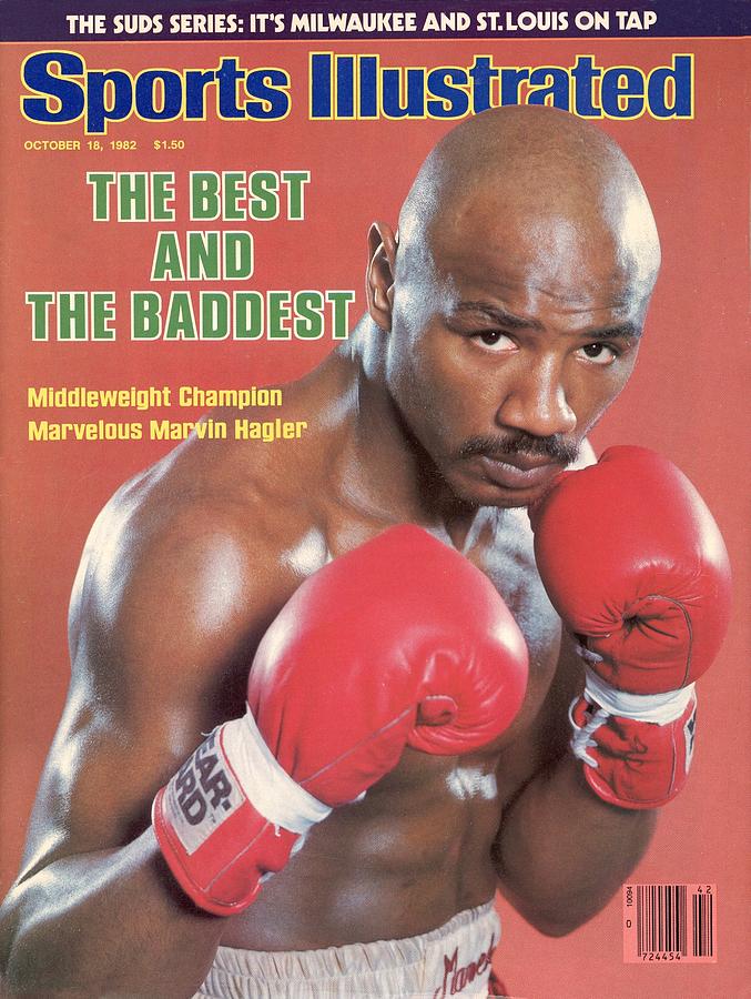Marvelous Marvin Hagler, Middleweight Boxing Sports Illustrated Cover Photograph by Sports Illustrated