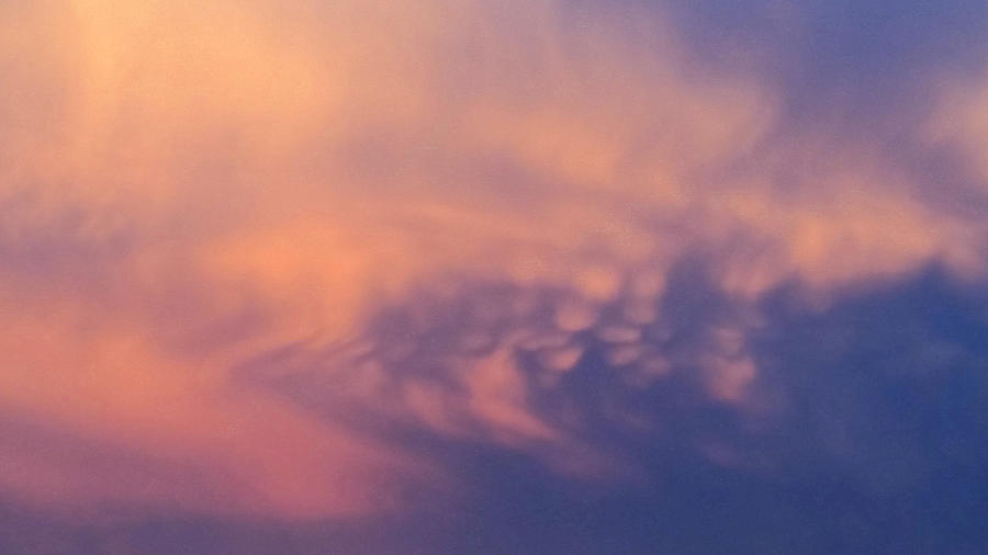 Marvelously Magnificent Mammatus Clouds  Photograph by Ally White