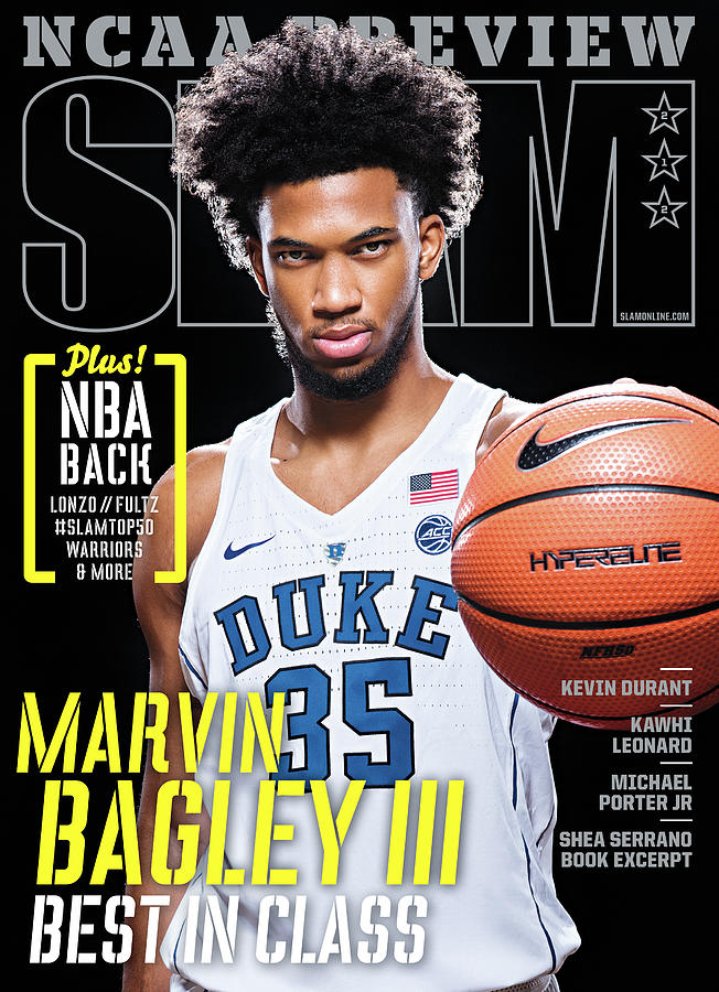 Marvin Bagley III: Best in Class SLAM Cover Photograph by Atiba Jefferson
