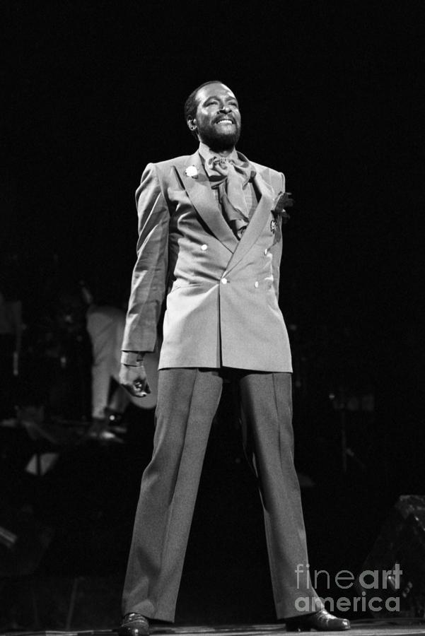 Marvin Gaye Photograph - Marvin Gaye At Radio City by The Estate Of David Gahr
