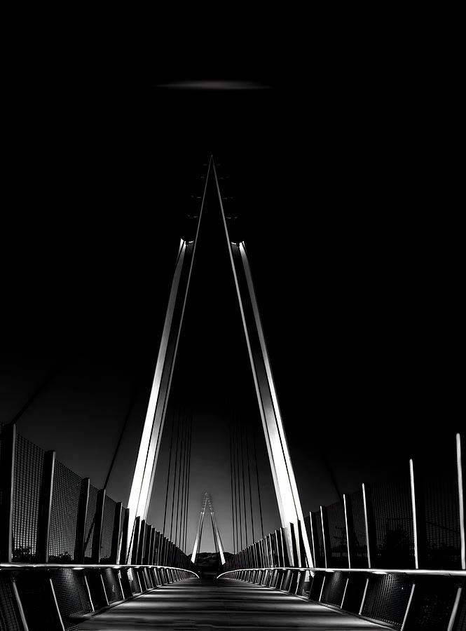 Mary Ave Bridge Photograph by Jiahong Zeng - Fine Art America